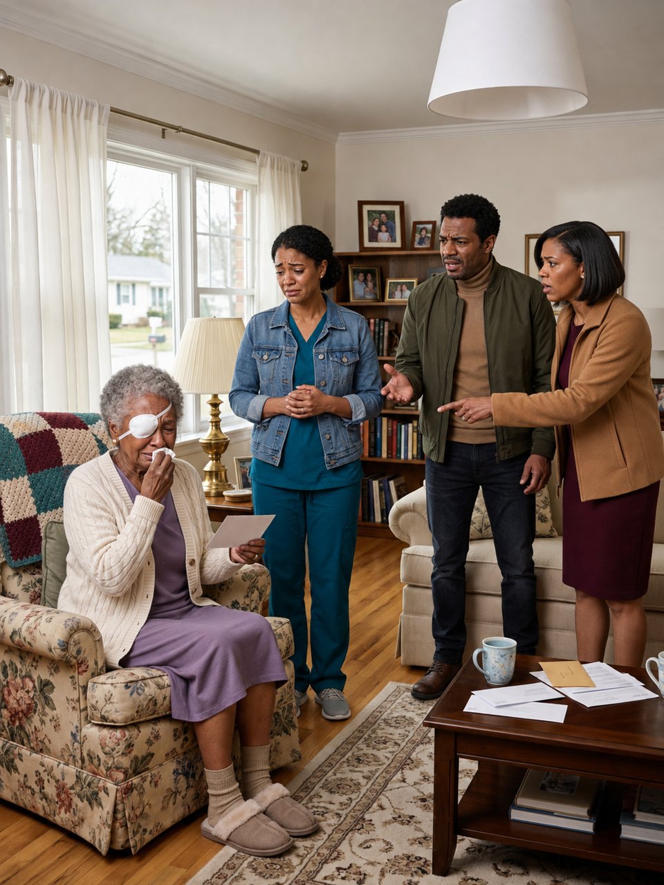 I needed $3,500 to protect my eyesight, but my son told me he couldn't help because he had just bought a vacation home.