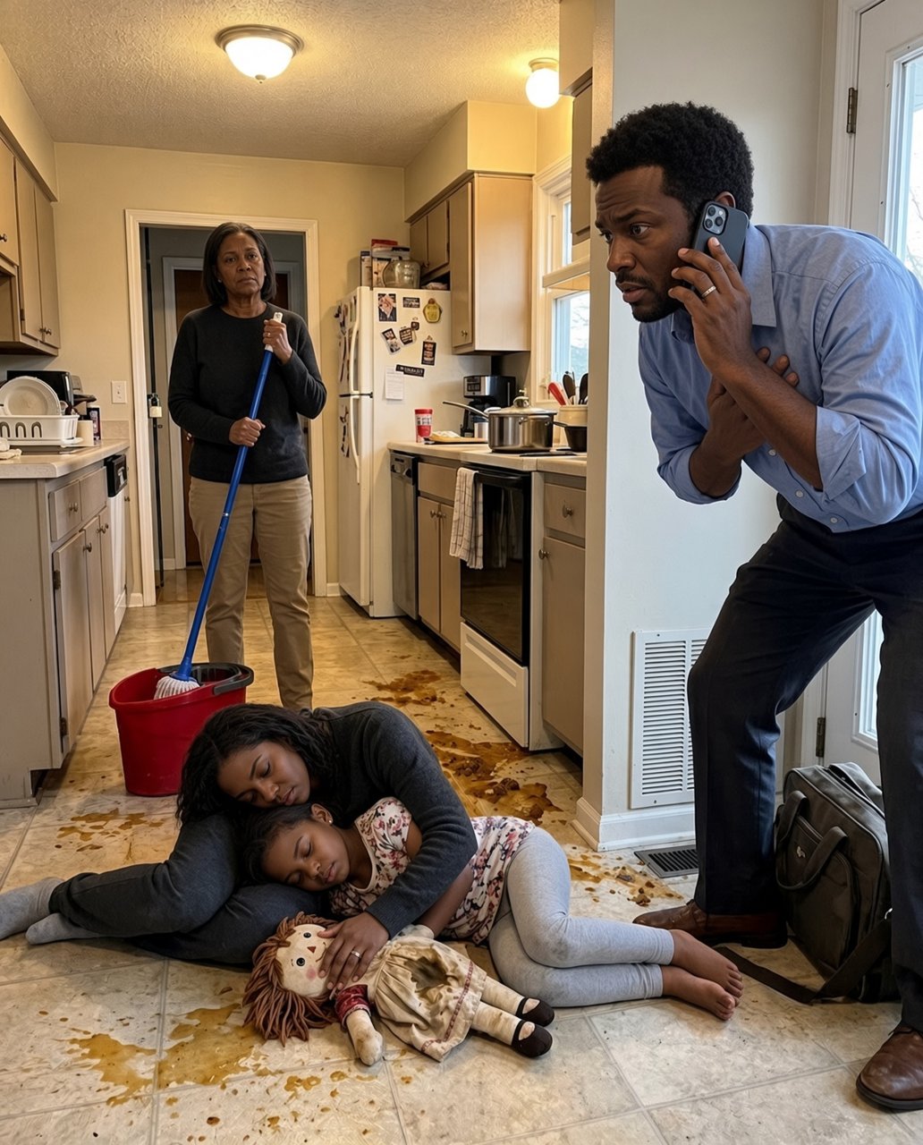 I came home from a three-day business trip and found my wife and six-year-old daughter barely breathing on the kitchen floor.