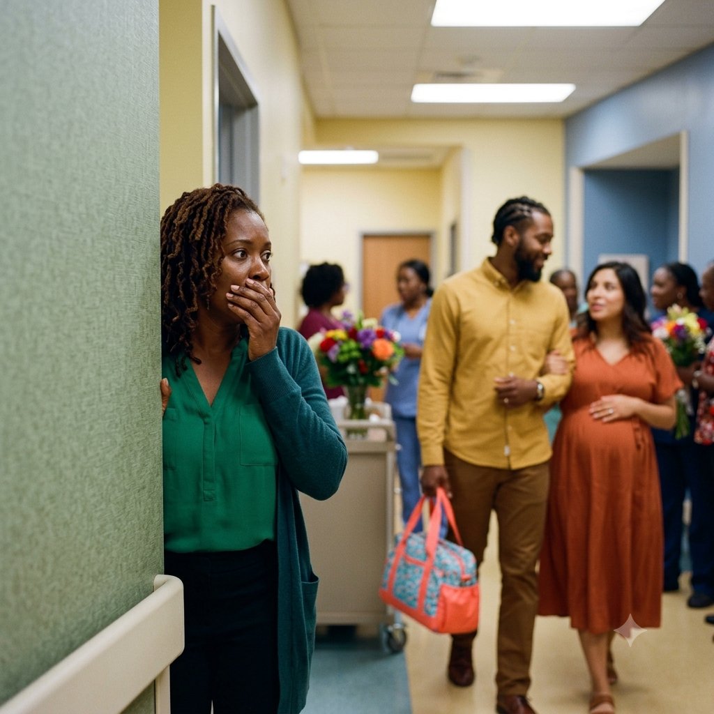 While I was sacrificing my days and nights caring for my sick mother-in-law in the hospital, I caught my husband checking a pregnant woman into the maternity ward and heard him laughingly admit that his mother intentionally kept me trapped at the bedside so he could welcome his long-awaited baby…