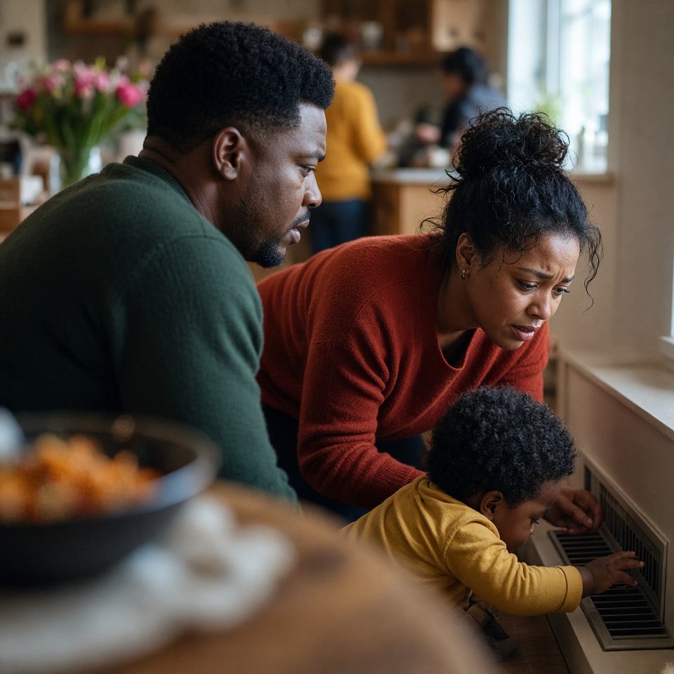 Imagining coming home on a cold November evening, expecting a quiet family night — only to find your son crying by a heating vent, feeding a hidden stranger…
