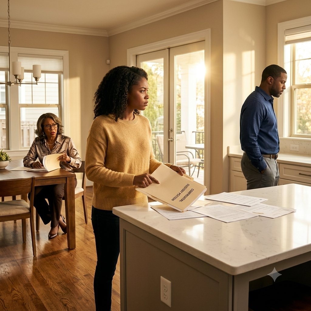 She Thought A Fake Custody File And My Husband's Silence Would Destroy Me.