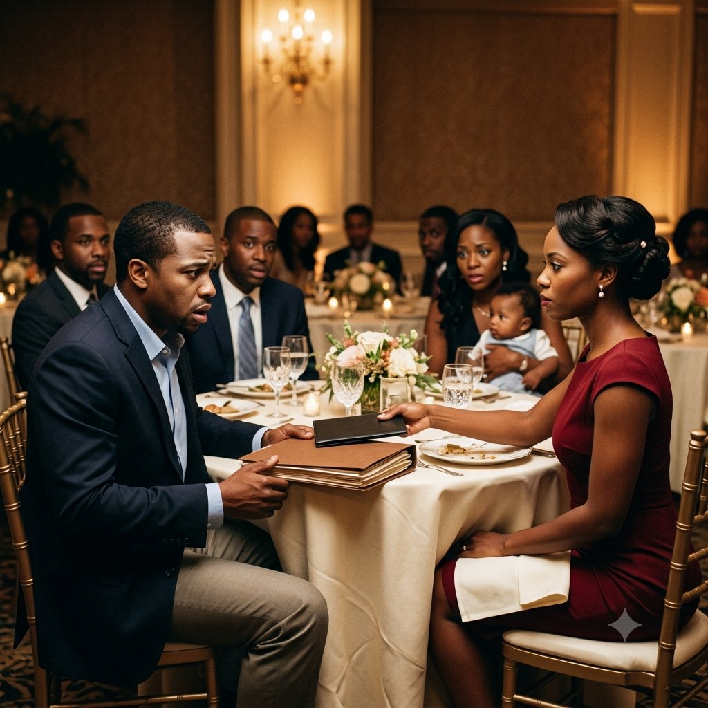 "My husband made me pay for our baby's $4,500 baptism party—so I slid the bill back and said, 'Why should I pay for a party built on your other woman's baby?'"