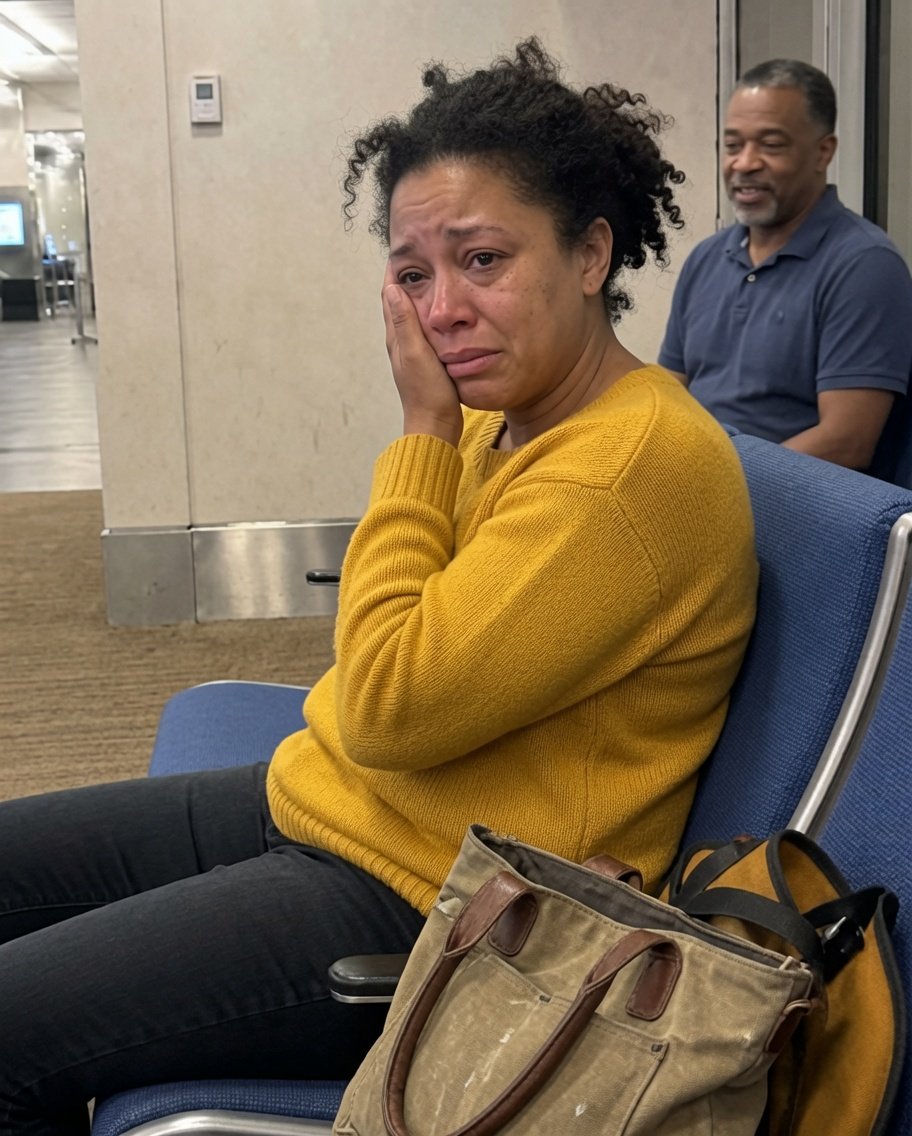 My family refused to pick me up from the airport after I buried my husband in another country — by the following evening, they were all staring at me on the local news.