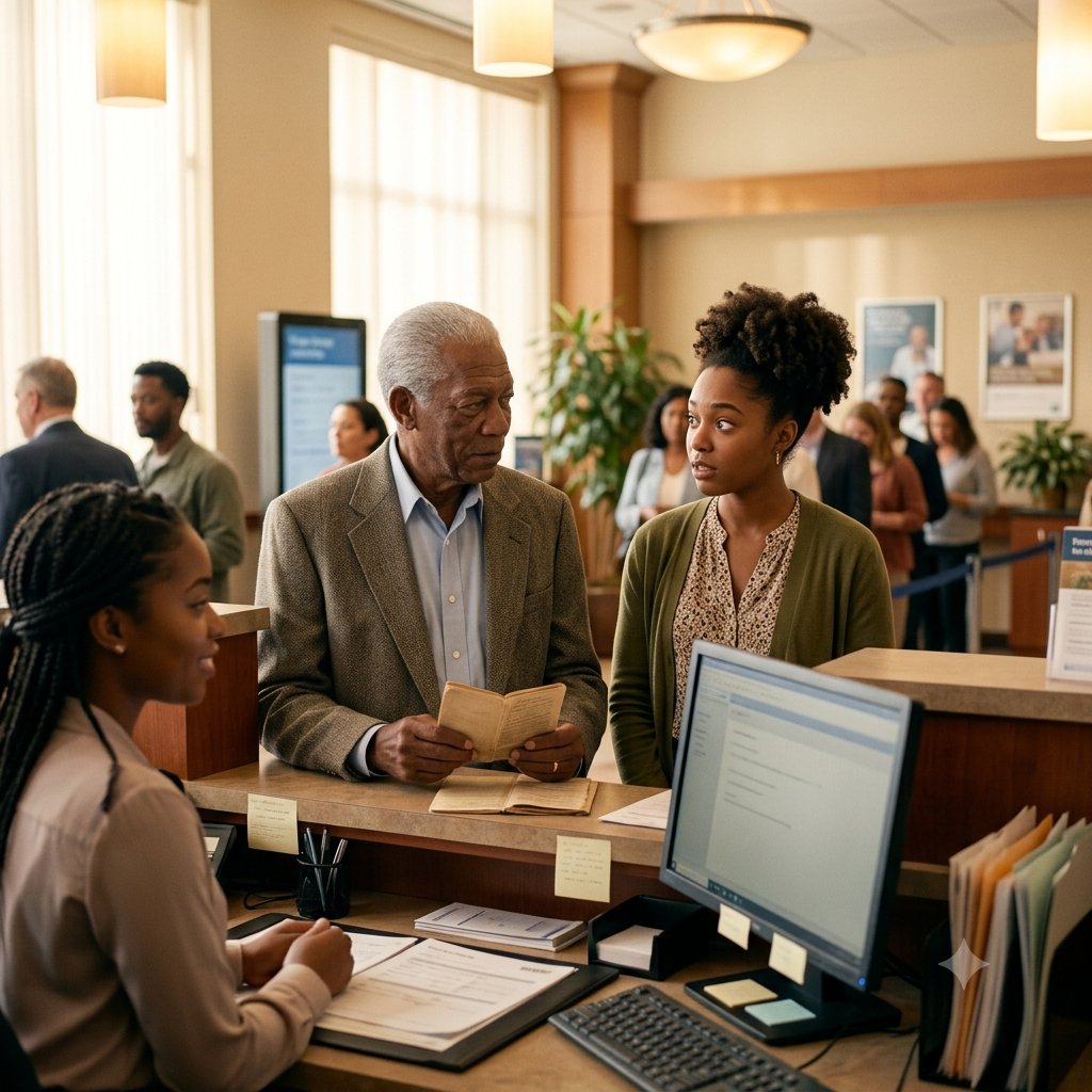 An 81-year-old man asked a complete stranger to pretend to be his granddaughter for five minutes at the bank—but when she discovered who he really was, her entire life changed overnight…