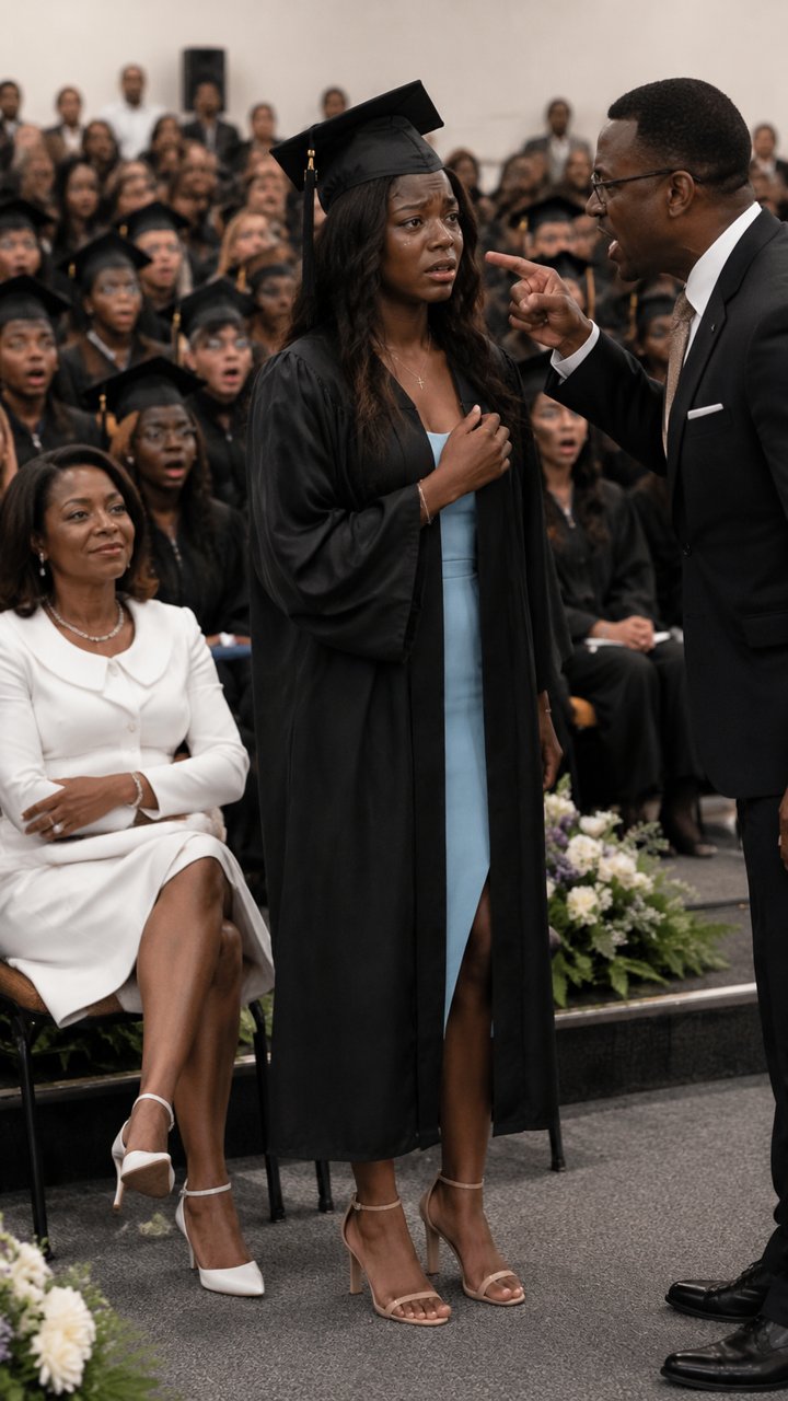 "That degree is worthless, and so are you!" my father shouted seconds before stepping onto the stage at my graduation and h\*tting me in front of more than three hundred people.