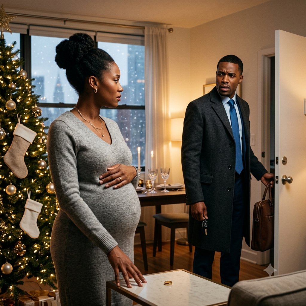 "Go spend Christmas with her," his pregnant wife said softly—but by the next morning, she had disappeared, leaving behind only silence and one question he never expected to face.