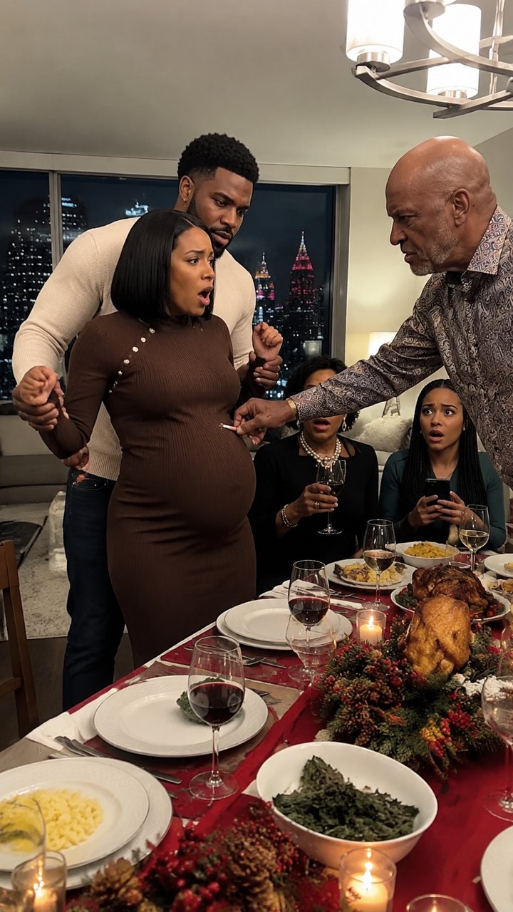 My father-in-law burned my six-month pregnant belly with his cigarette while my husband held my wrists—and his mother and sister sat at my New Year's table watching.