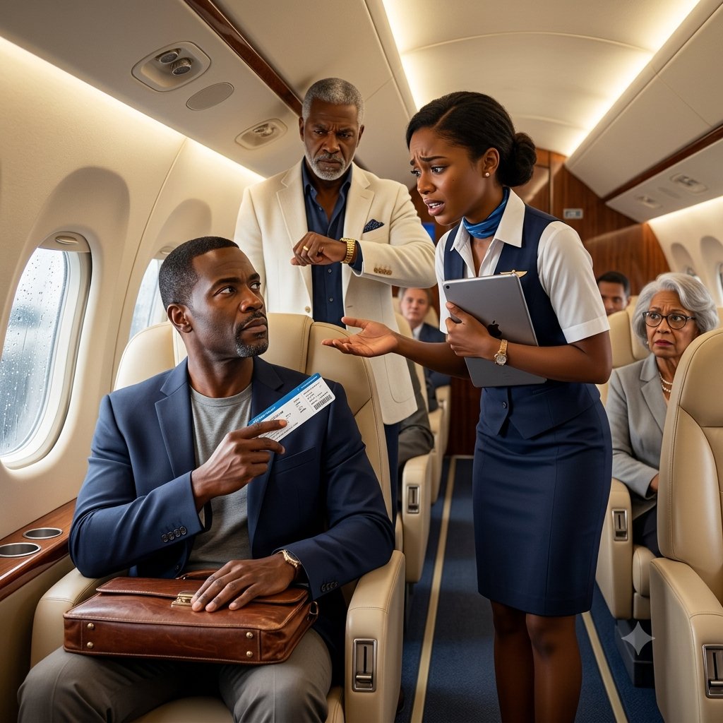 "The man they tried to remove from seat 1A was the CEO who could ground their entire airline by sunrise