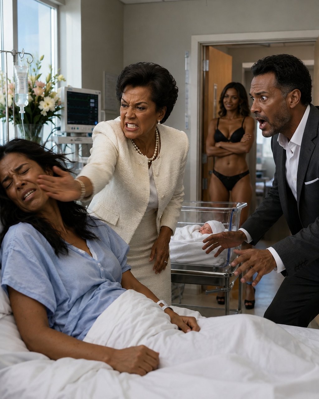 Six hours after my daughter was born, my husband brought his scantily clad mistress into my hospital suite.