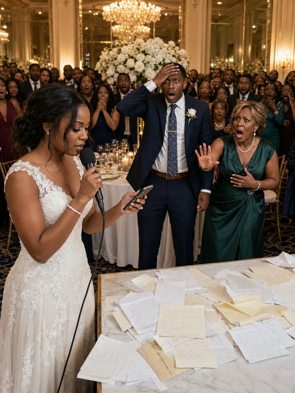 At our wedding reception, my husband stood up and announced that his mother would be moving into my apartment and taking control of it.