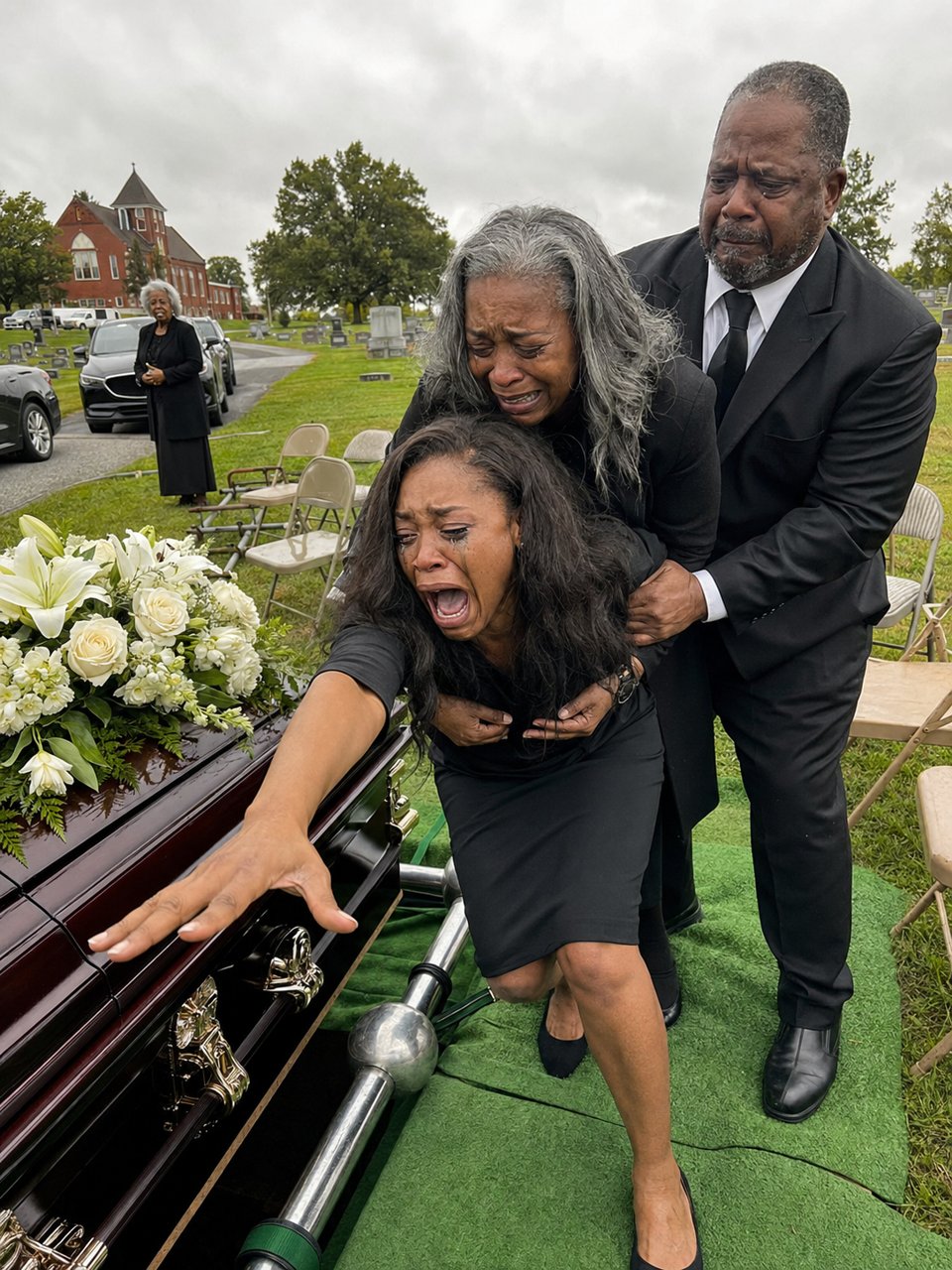My parents missed the funeral of my husband and two children because it was my sister's birthday.