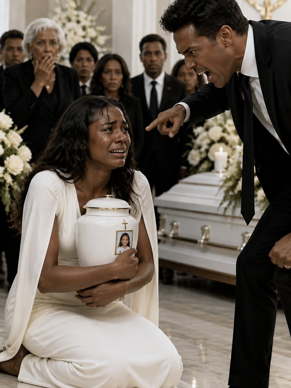 "Stop making a scene and bring the kid home.