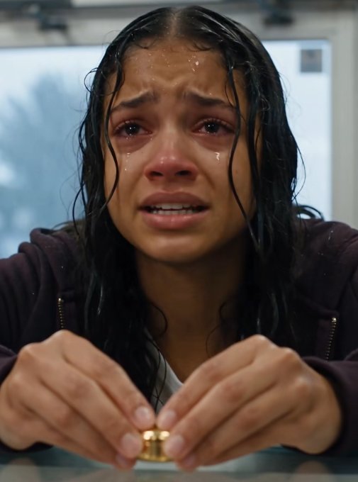 The woman placed the locket on the glass counter like it was costing her something she could never get back.