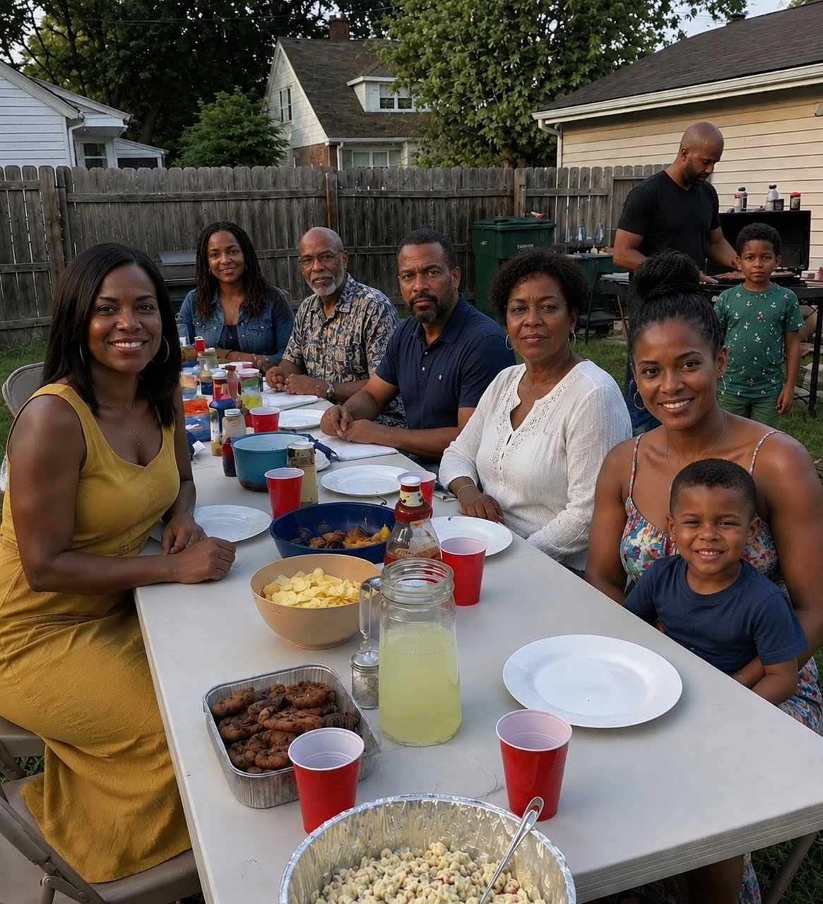 At my dad's seventy-first birthday picnic, my mother looked straight at my eight-year-old son and said, "Next time, leave him at home."