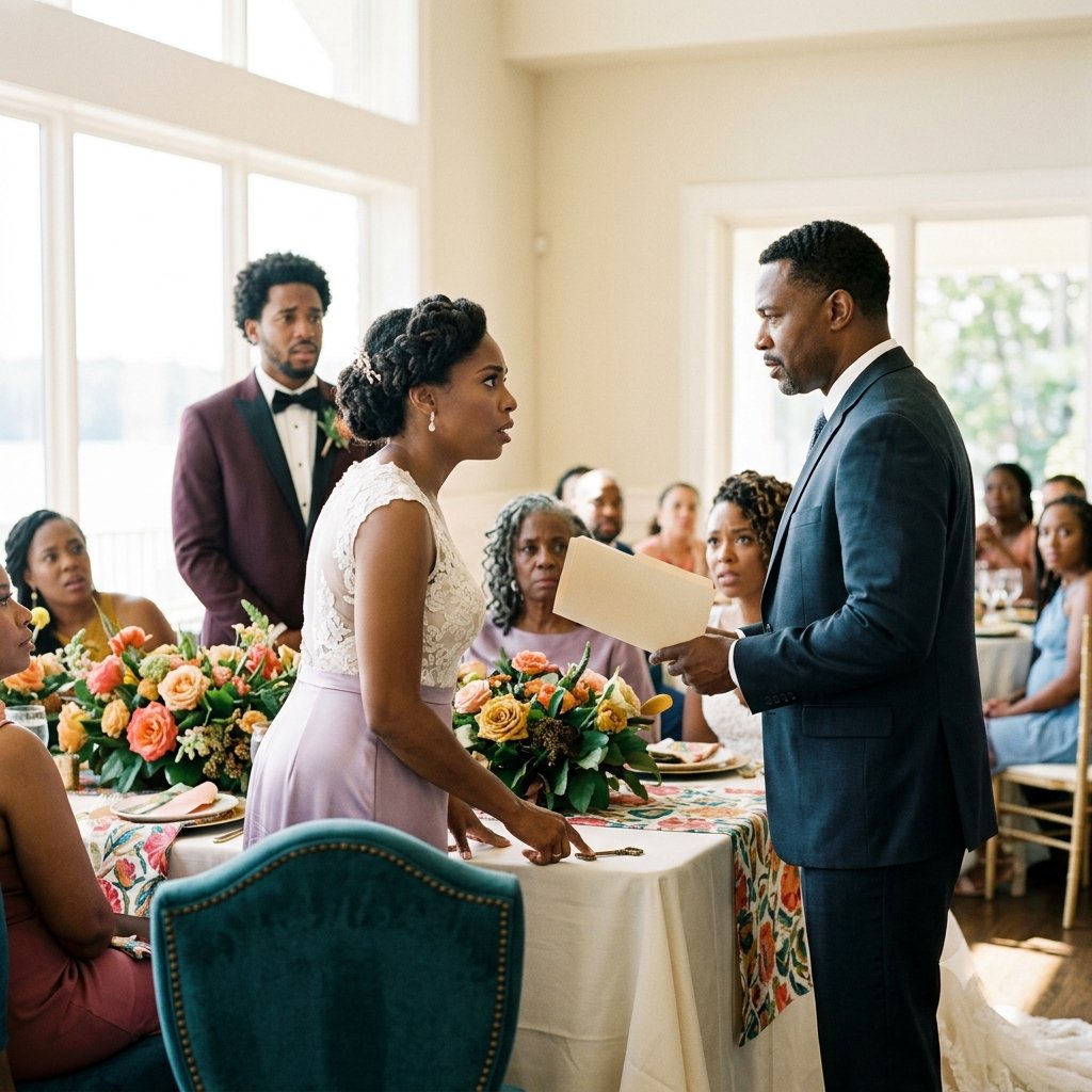 The wedding looked perfect from the outside.