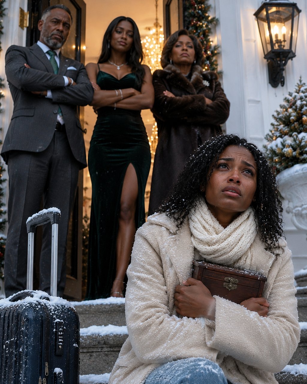 My parents threw me out on Christmas morning.