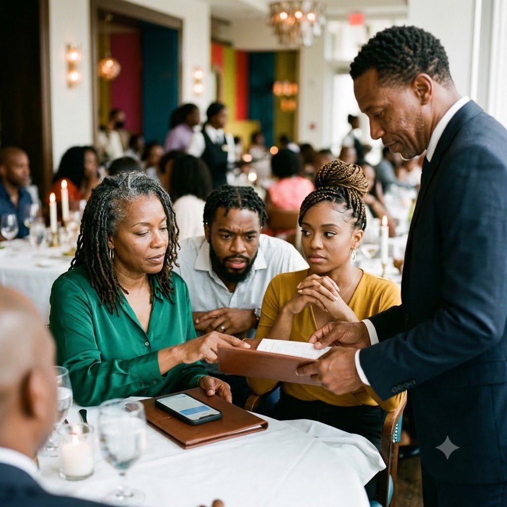 My son invited me to his celebration at 8:30—but when I arrived, dinner was already over, and the only thing waiting for me was a bill.