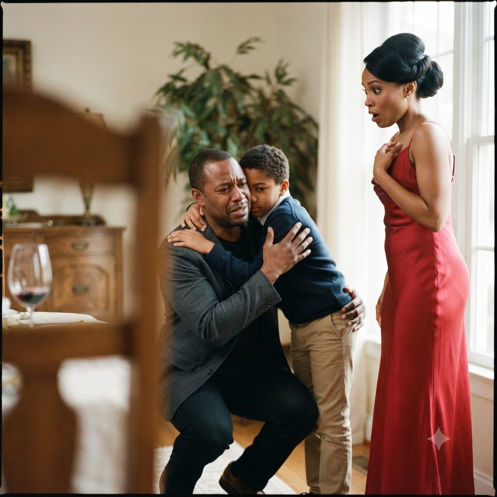 THE MAF*A BOSS’S FIANCÉE CALLED ME “A SNEAKY LITTLE MAID” WHEN I PUT HIS SON’S EMPTY CHAIR BACK AT THE HEAD TABLE—BUT WHEN LUCA SAW THE PLACE CARD VANESSA HAD HIDDEN UNDER MY APRON, HE STOOD UP.