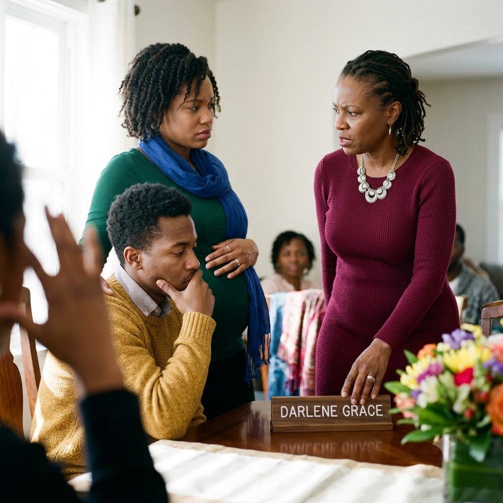 My husband said my only job was to carry the baby while his family decided her name, so I smiled, agreed, and said nothing—because they had no idea what I discovered in our joint bank account that night.