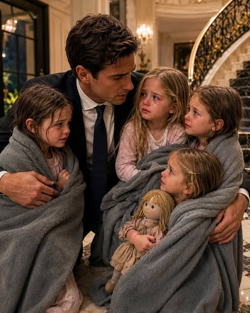 A Billionaire Rescues Four Crying Girls — Years Later, Their Decision Leaves Him in Tears...