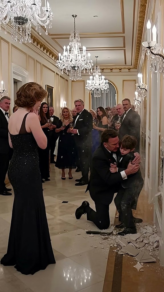 A billionaire spent years grieving the son he was told had died—until his maid heard a child whispering her name from inside the ballroom wall.