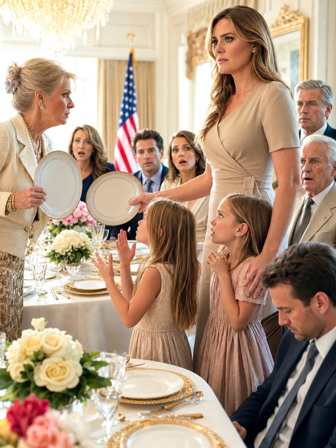 My Mother-in-Law Took My Daughters’ Plates Away and Said Only Mothers of Sons Were “Real Family”—So I Quietly Took Back Something She Never Knew Was Mine.