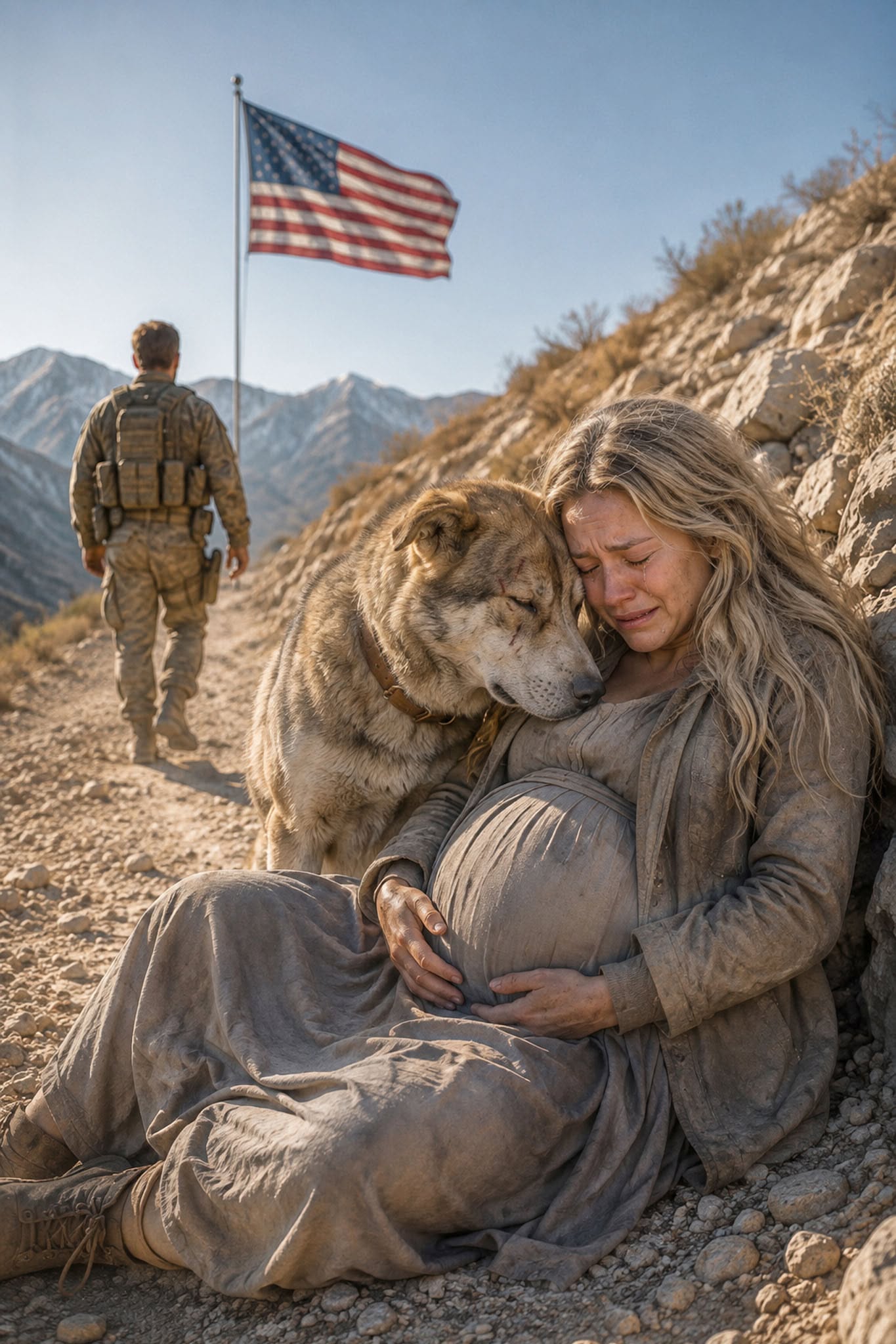 He Left His 31-Week-Pregnant Wife to Freeze on a Mountain—But When Their Injured Dog Returned to the Ranch for the THIRD Time, Everyone Finally Realized What He Had Done...