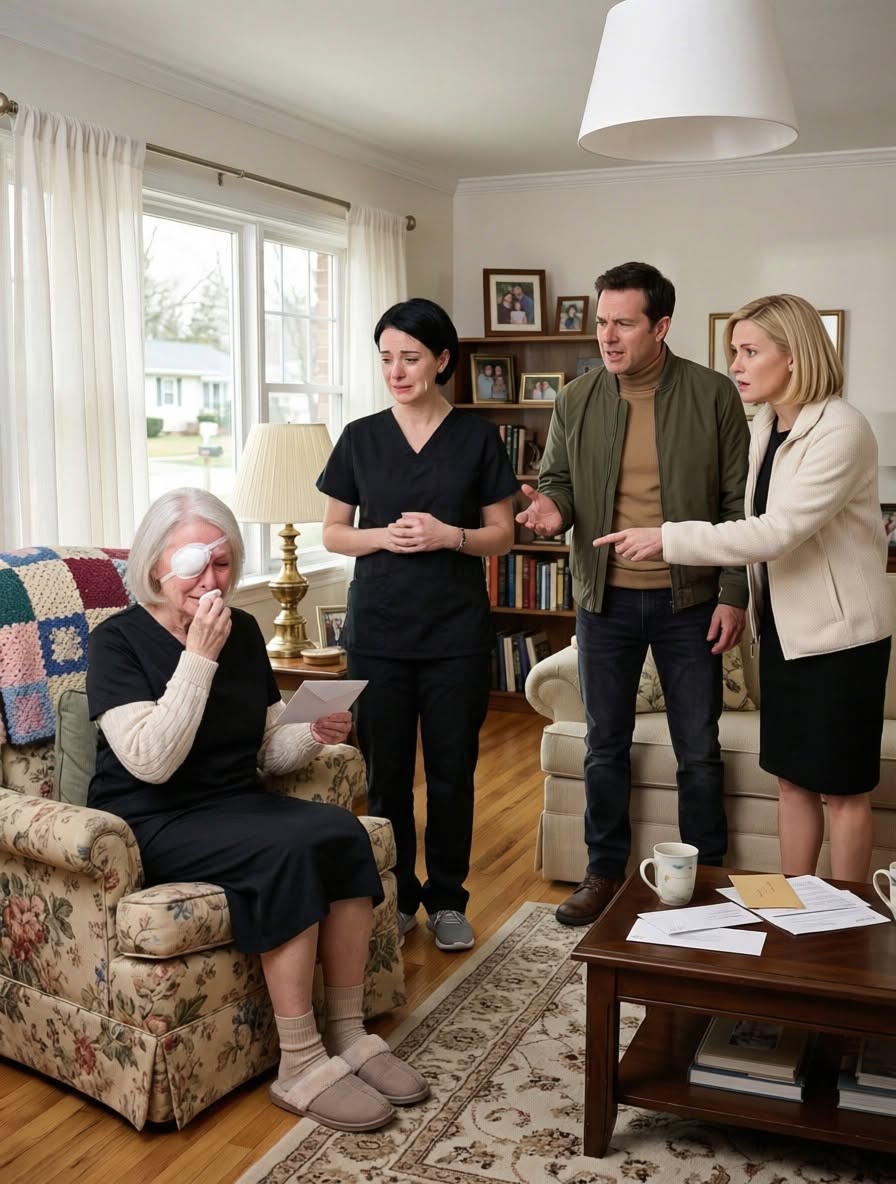 I needed just $3,500 to save my eyesight, but my wealthy son chose his new lake house over me—then my adopted daughter showed up with an envelope that changed everything.