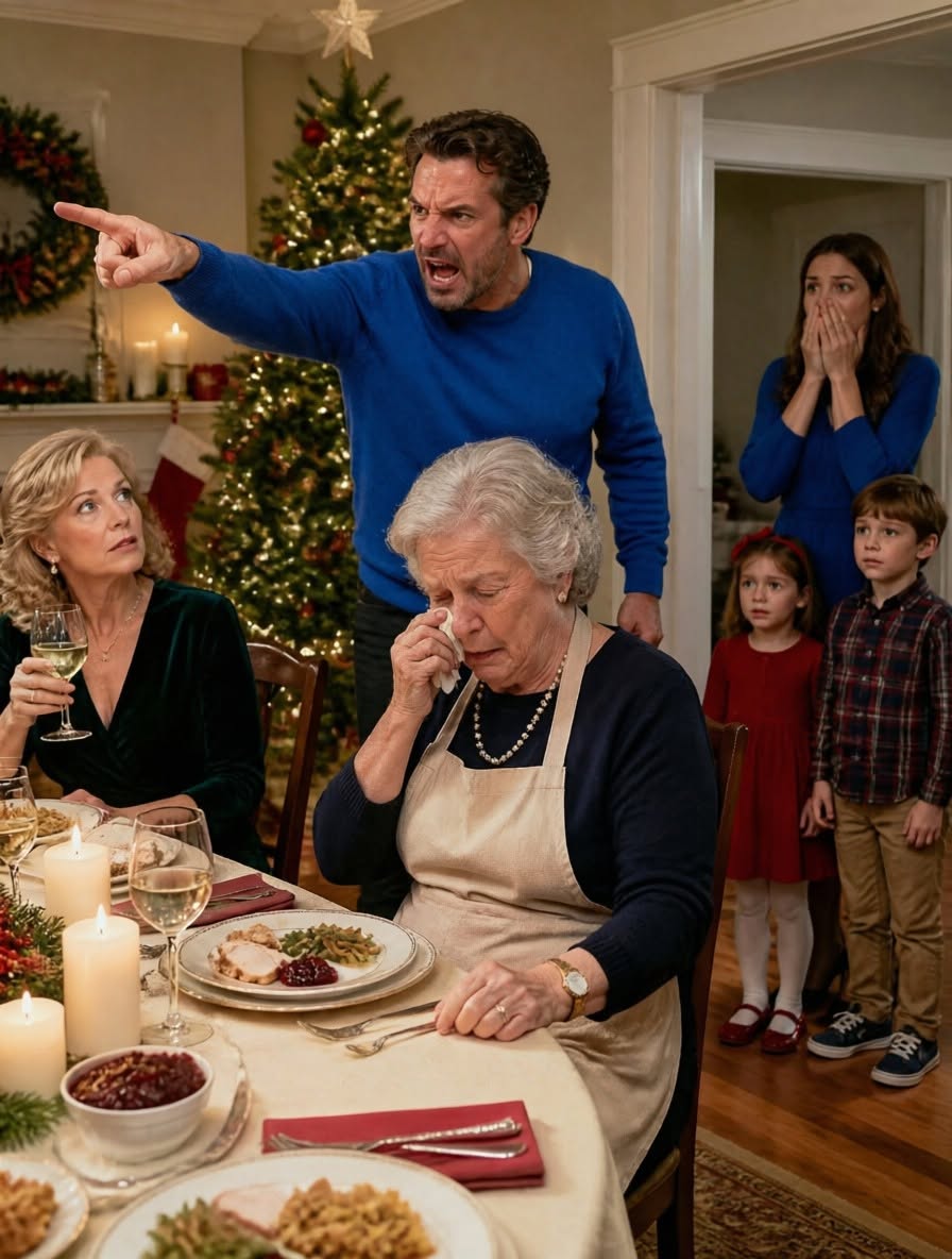 AT CHRISTMAS DINNER, MY SON-IN-LAW GAVE MY CHAIR TO HIS MOTHER—HE FORGOT THE ENTIRE HOUSE WAS STILL IN MY NAME.