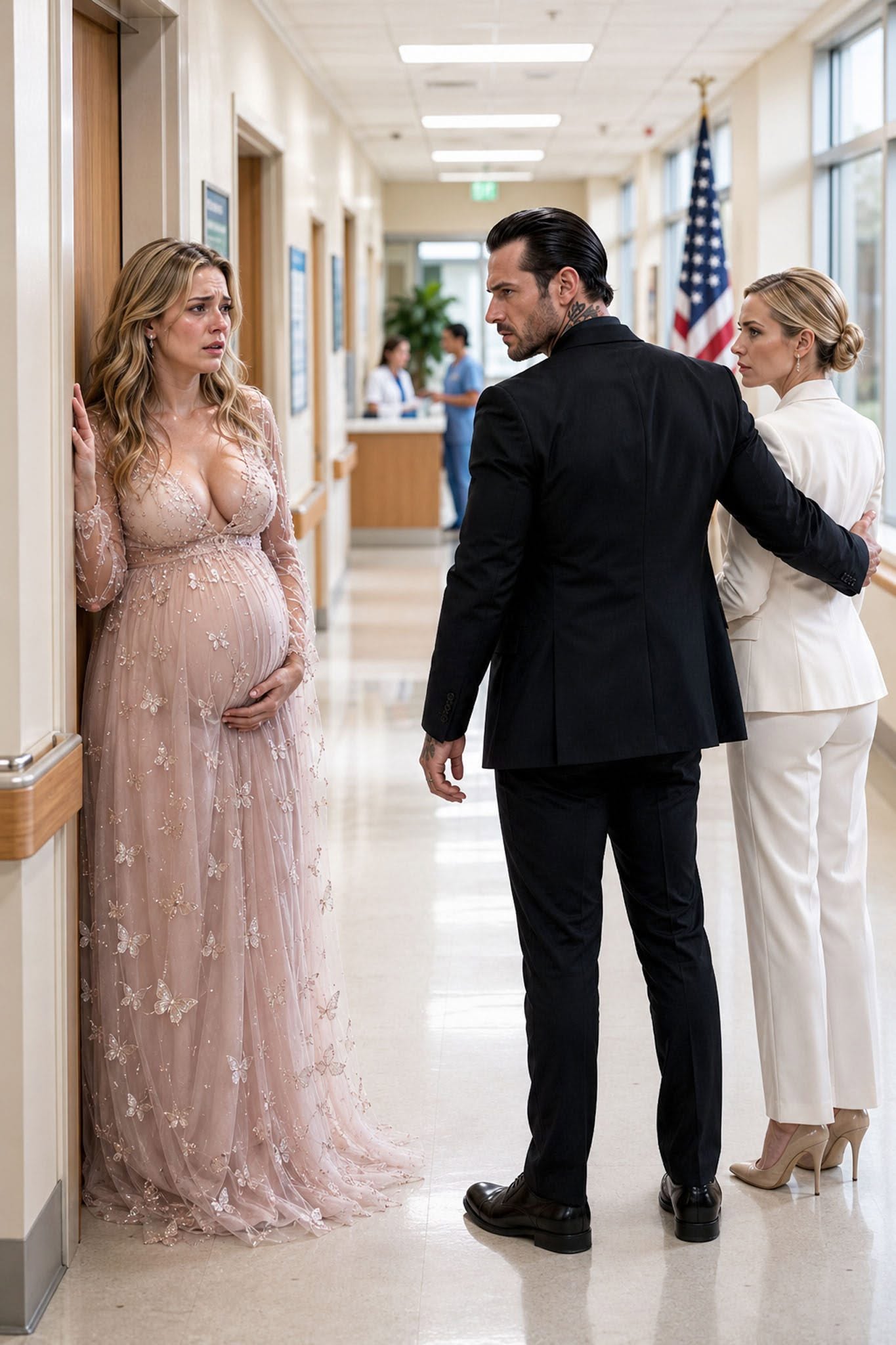 My crime-boss husband ignored me while I was in labor because he was with his mistress—19 hours later, he came home with diamonds and found divorce papers instead.