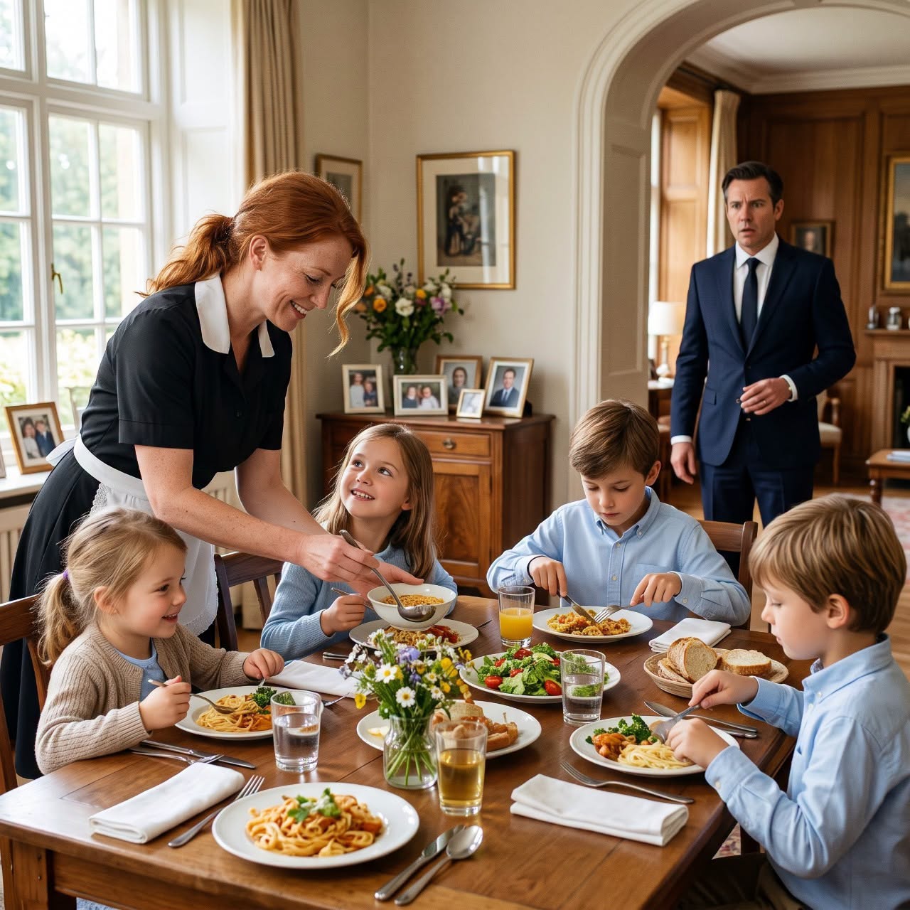 Millionaire Richard O’Connell had fired 22 nannies in seven months—until one ordinary housekeeper walked into his home and made his four “impossible” sons pray together for the first time in three years.