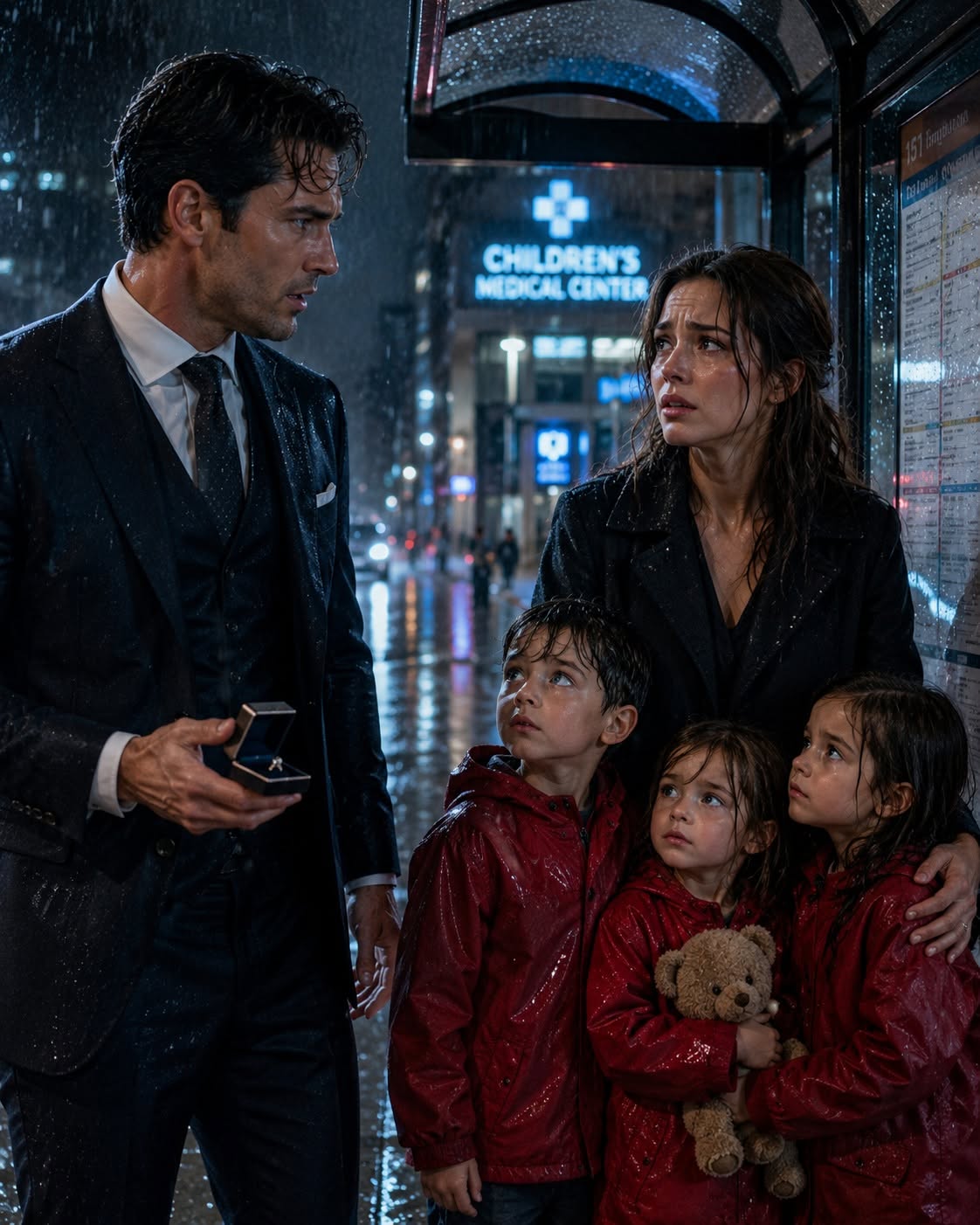My ex-wife hid our three children from me for three years, but when I finally found them, one of them was wearing a hospital bracelet—and the reason nearly destroyed me.