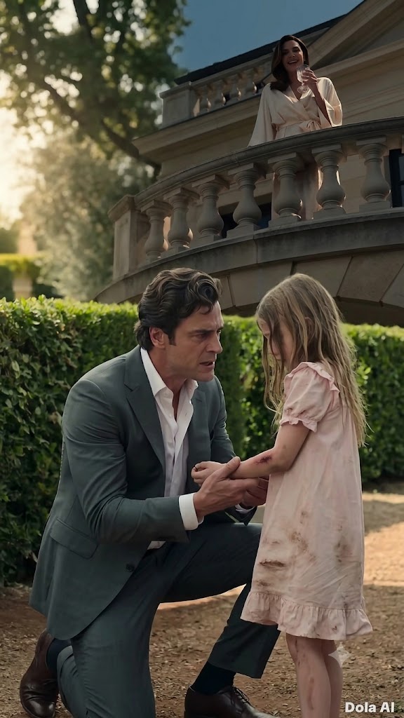 I came home two weeks early and found my little girl on her knees in rotting garbage—but when she whispered why she was terrified to tell me who put her there, my blood ran cold.