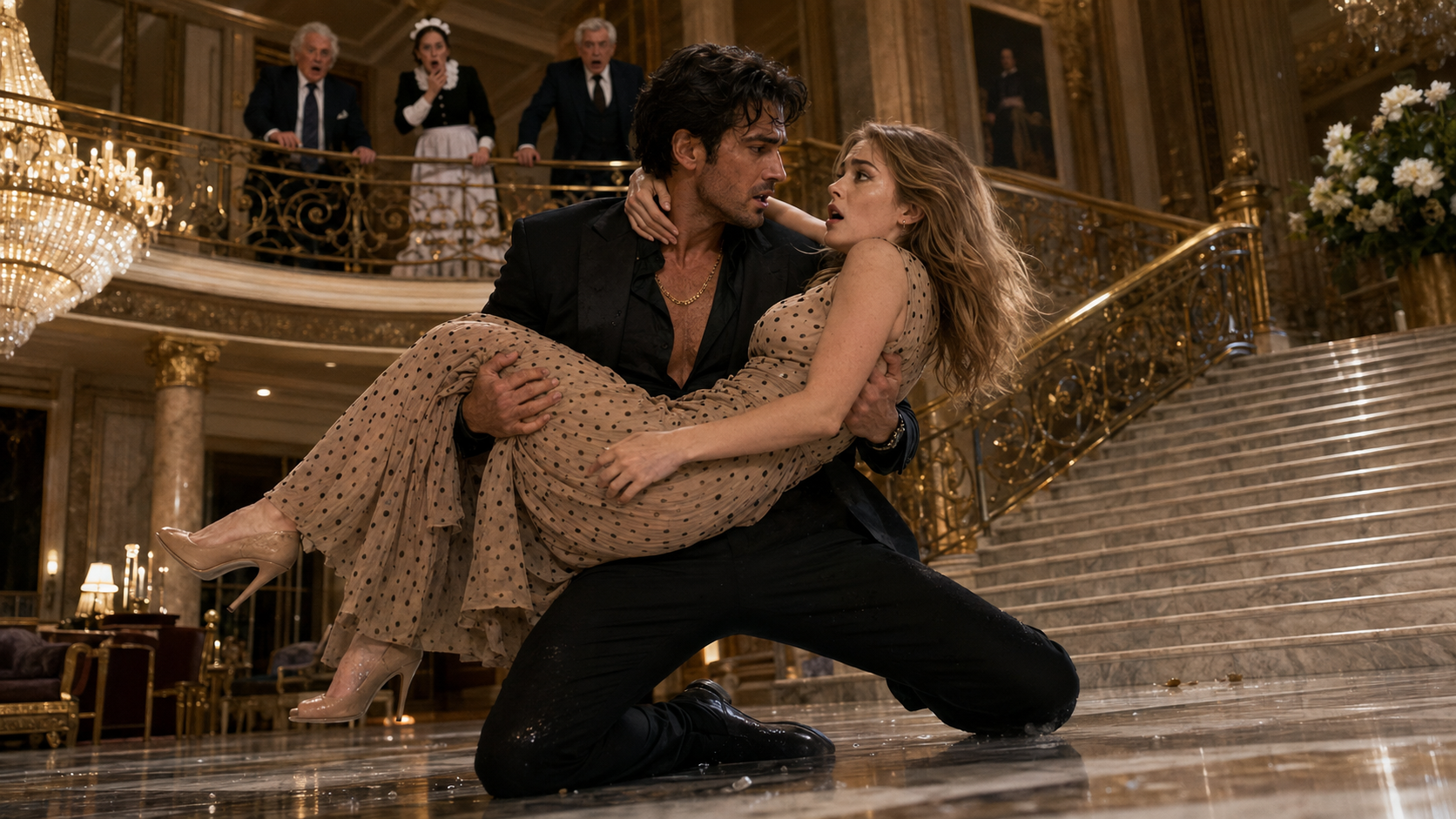 Everyone thought Claire’s fall was an accident—until one terrified guest revealed what Eleanor did seconds before Ethan caught her.
