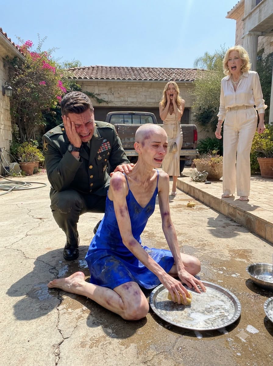 I came home six months early with $200,000 sent for my wife’s care—only to find her starving in the backyard while my stepmother wore diamonds bought with my money.