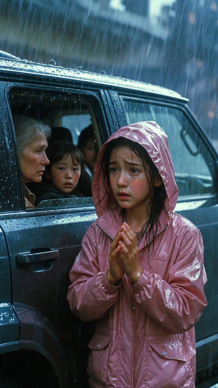“They Left My 6-Year-Old Daughter Crying in the Rain… Just to Chase Their ‘Favorite Child’”.V