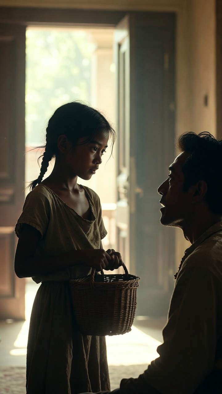 The Girl Selling Oranges Walked Into a Mansion—And Discovered the Father She Never Knew.V