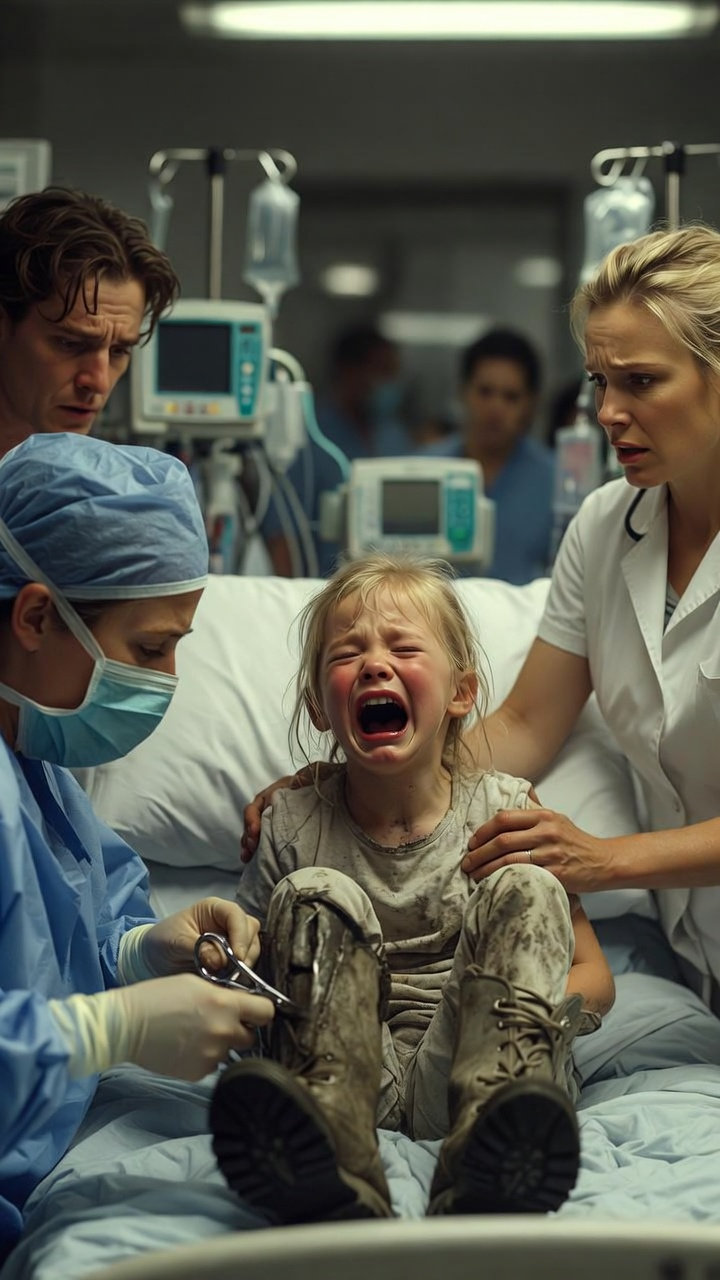 She screamed when we touched her boots… what we found inside changed everything.”H