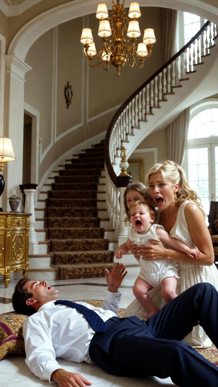 “He Pretended to Be Unconscious After the Fall — But What His Nanny Said Next Changed Him Forever”.V