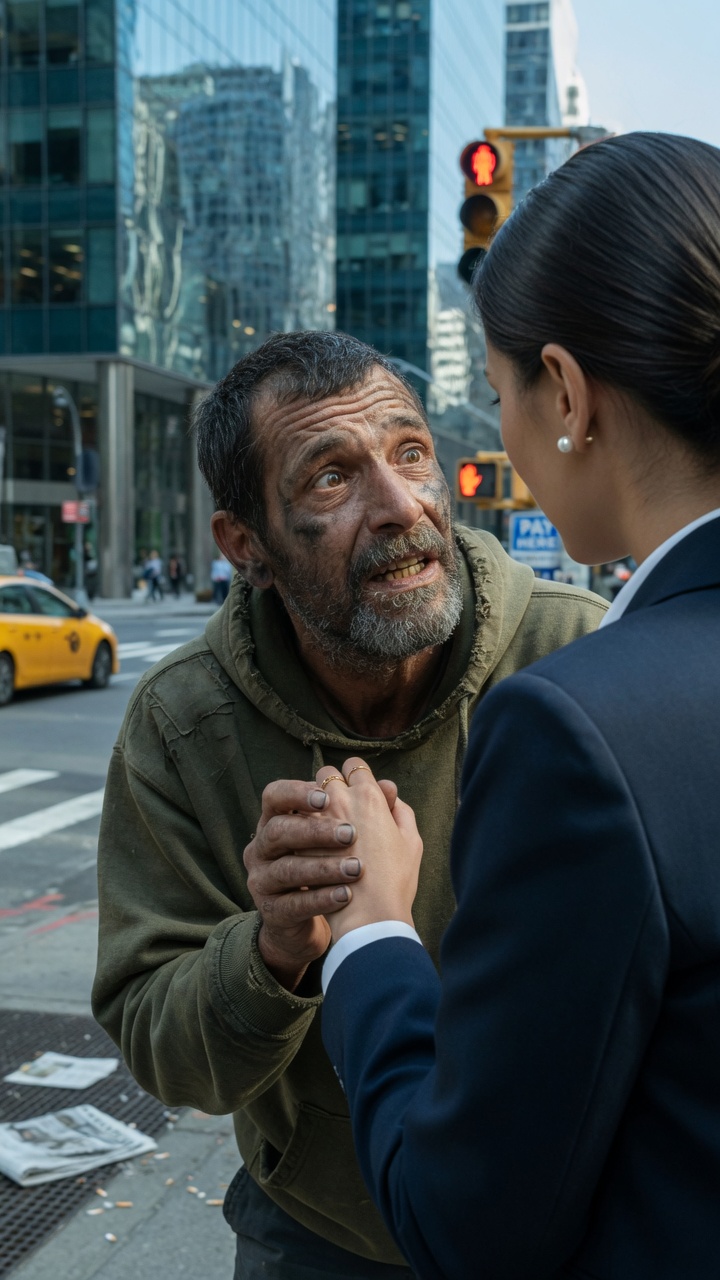 She Yelled at a Homeless Man—Then One Bracelet Revealed He Was Her Missing Husband.V