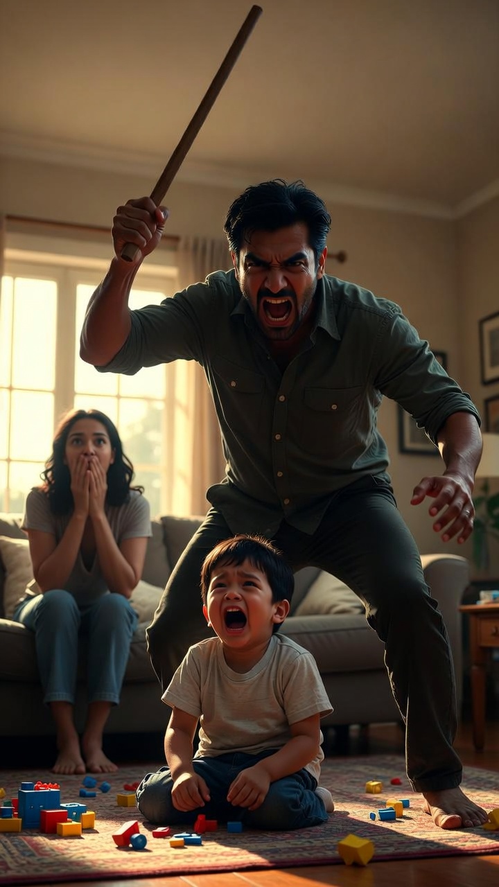 “My 4-Year-Old Called Me Crying… ‘Dad, He Hit Me With a Bat’ — What Happened 15 Minutes Later Changed Everything”.V