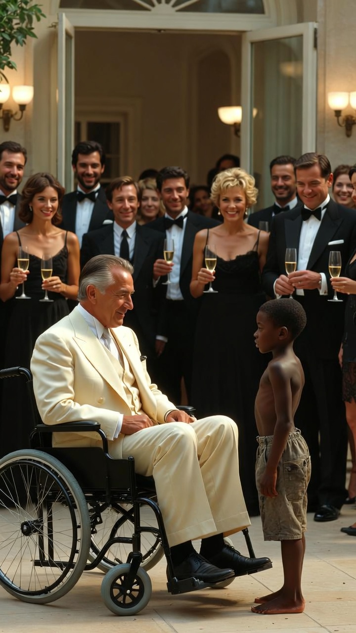 “They Laughed at the Boy—15 Seconds Later, a Billionaire Stood Up and Everything Changed”.V