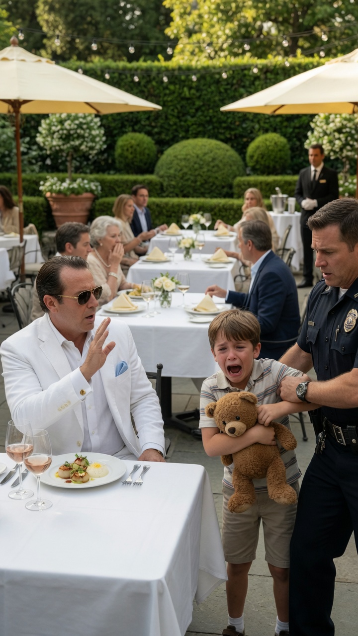 A Homeless Boy Shouted “Don’t Eat That!”—Moments Later, a Billionaire Discovered a Deadly Betrayal.V
