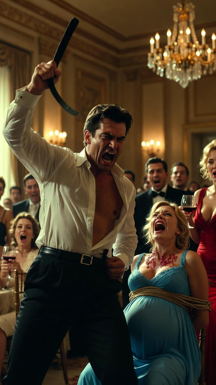 He Beat His Pregnant Wife in Front of an Entire Palace—Then Her Billionaire Father Walked In. H