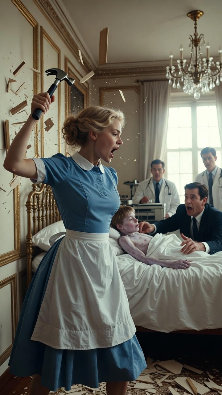 The Billionaire’s Son Was Dying… Until a Maid Discovered a Deadly Secret Hidden Inside His Bedroom Walls.H