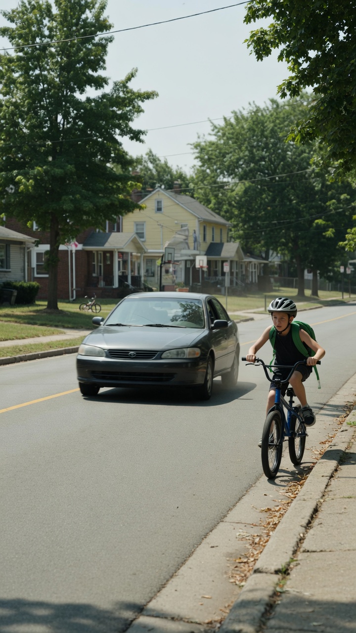 He Tried to Run My Son Off the Road—Eight Minutes Later, He Was Surrounded and Begging to Apologize.V