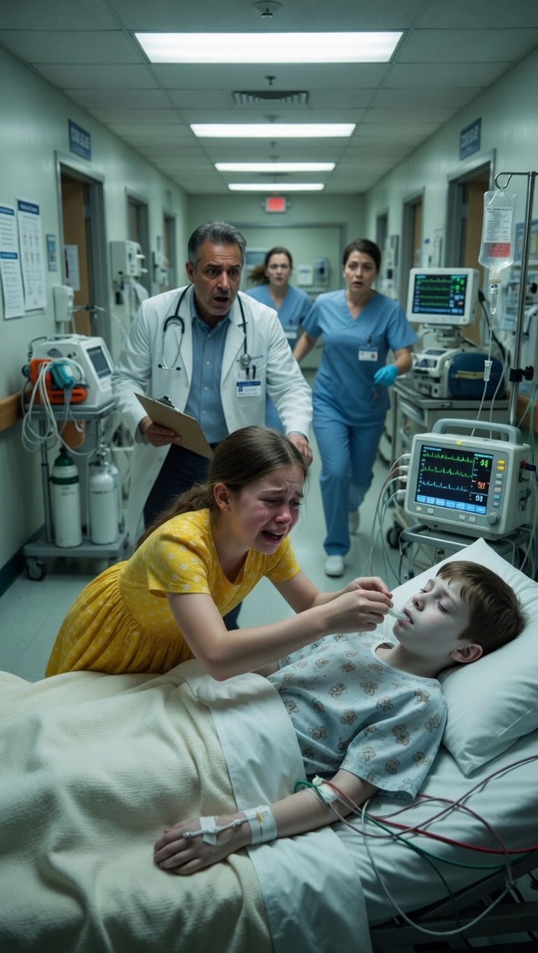 “17 Doctors Failed Him — Then an 8-Year-Old Girl Whispered 6 Words That Saved a Billionaire’s Son”.V