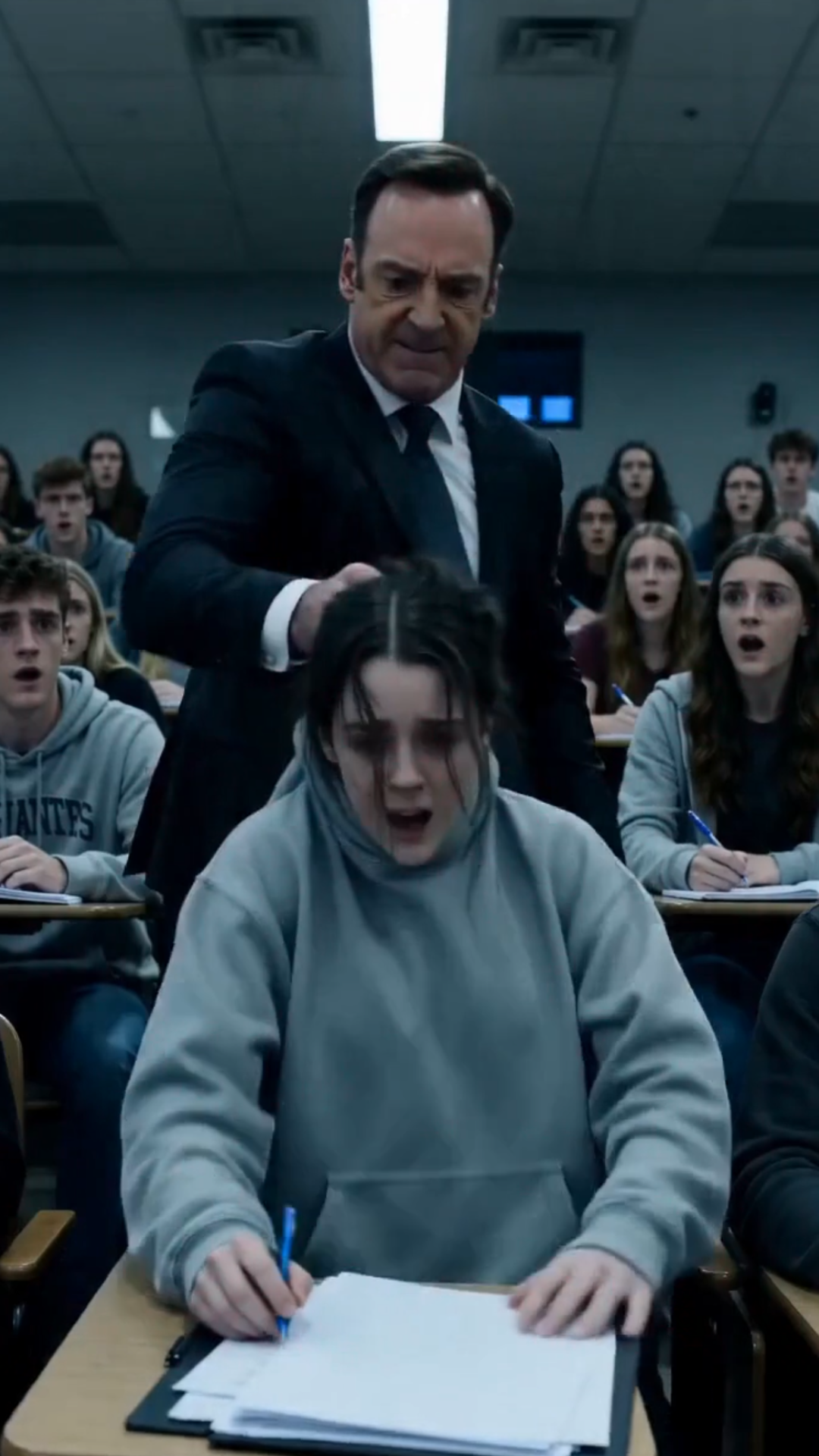 PROFESSOR DRAGS STUDENT ACROSS HALL FOR “FRAUD”—HE HAD NO IDEA HER 50 MILLION DOLLAR LEGAL TEAM WAS READY TO BURY HIM ALIVE.