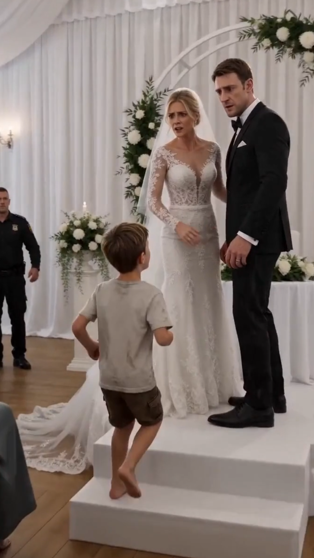 🎬PART 2:The Boy Ran Barefoot Into the Wedding… Then the Groom Saw Elena’s Bracelet