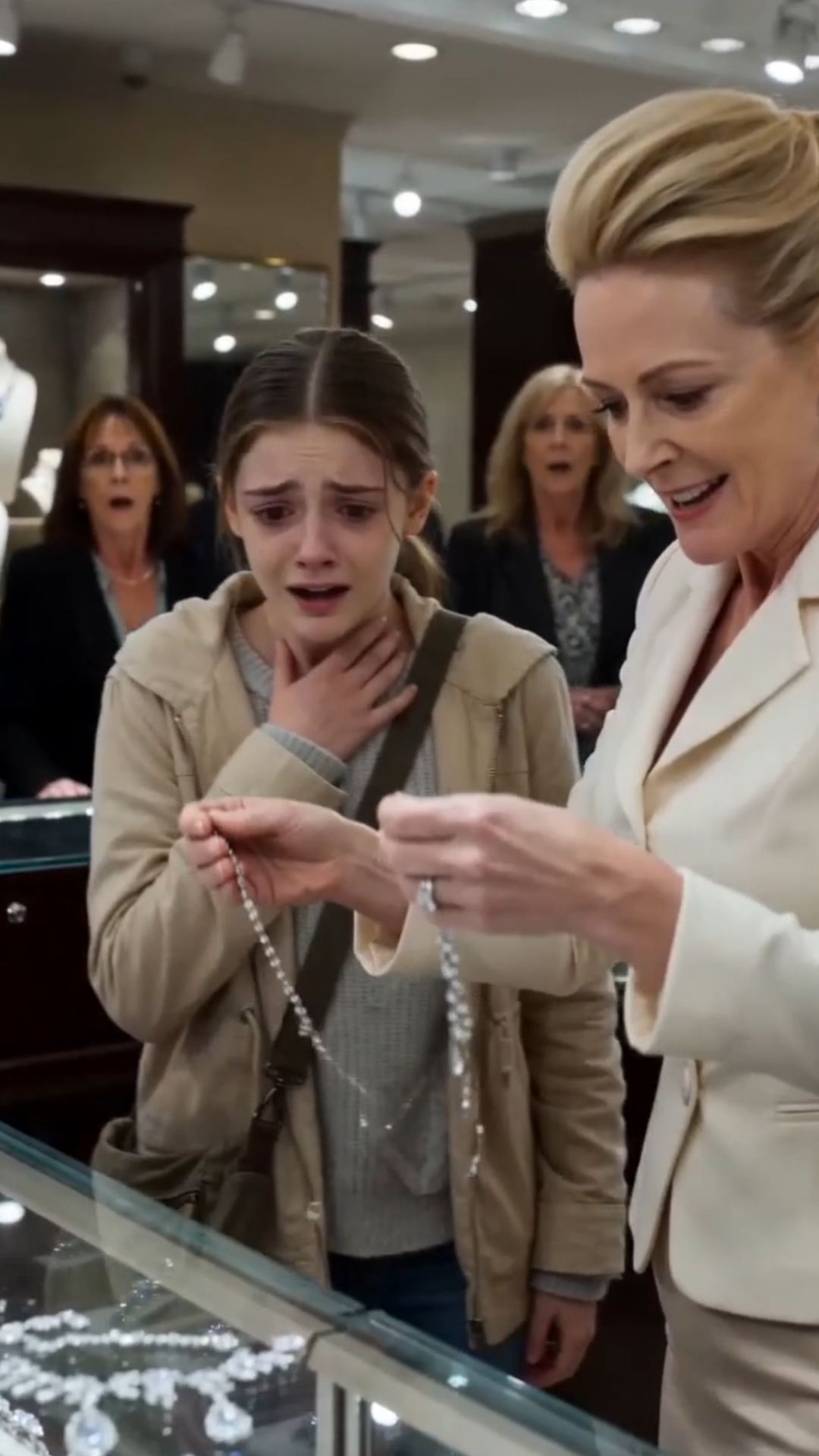 Le Arrancó El Collar Sin Saber Que Eran Hermanas